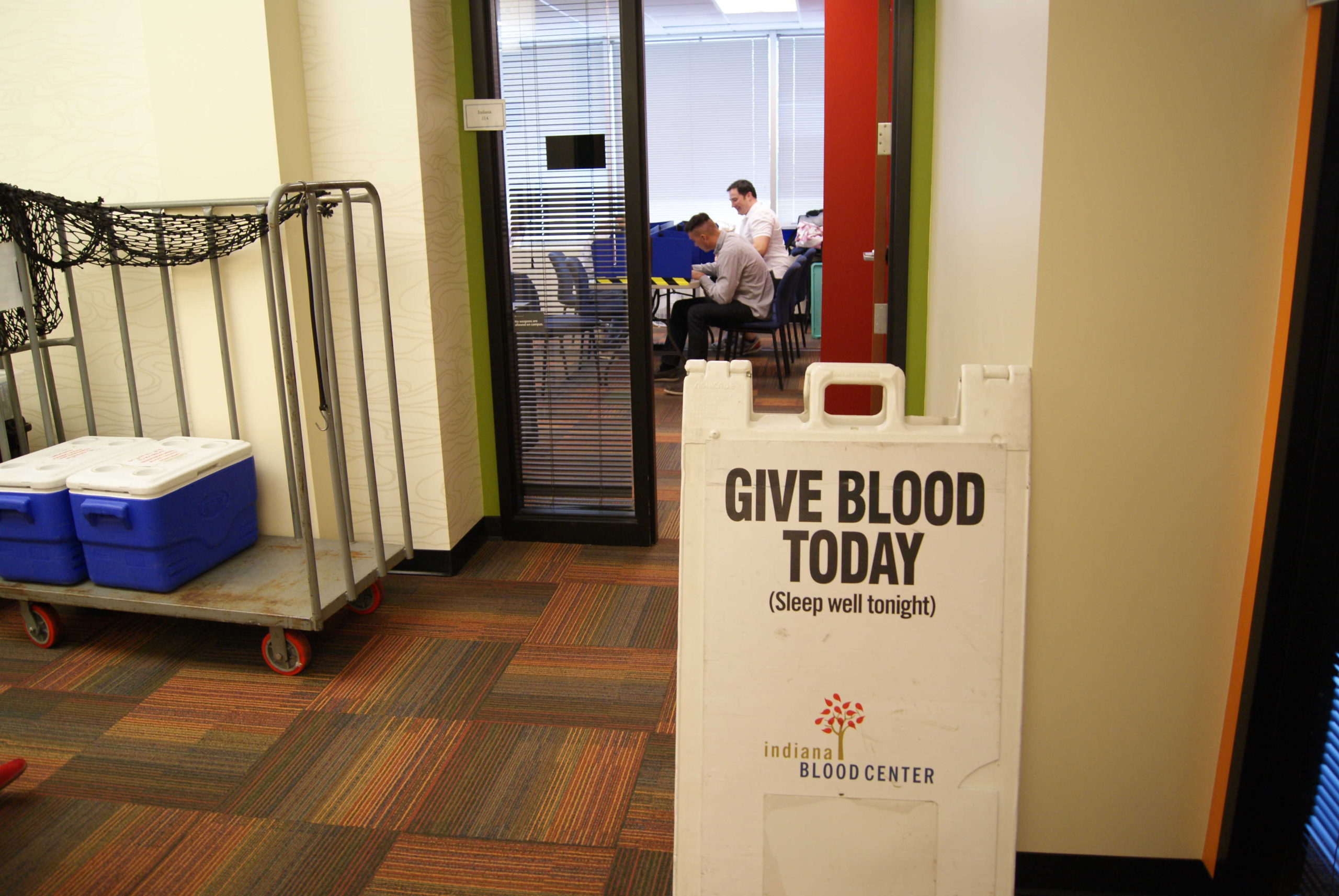 Employees Give Back: Summer Indiana Blood Center, Blood Drive