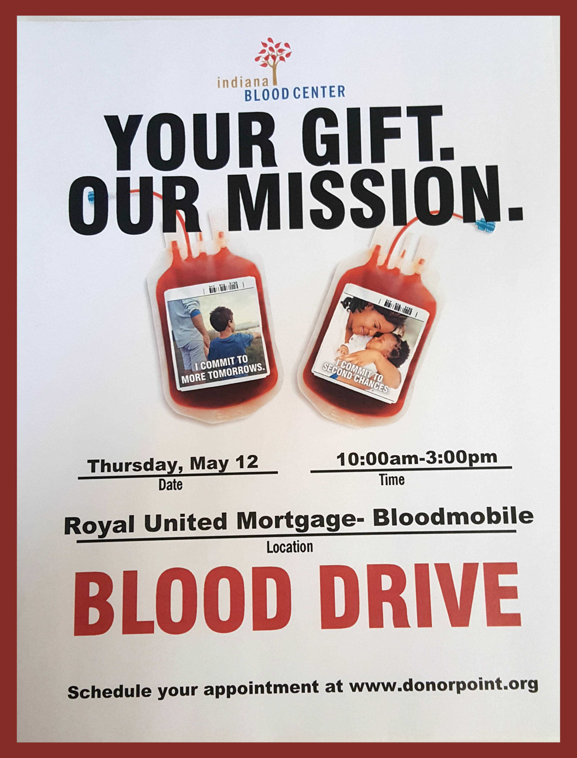 Blood Drive at Royal United Mortgage LLC