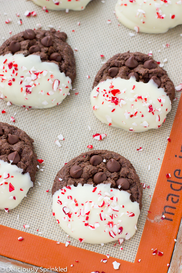 Chocolate Peppermint Cookies 1